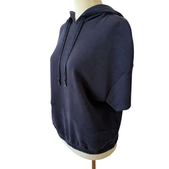 BOGNER LUCIA HOODIE SS SWEATSHIRT SOFT MODAL GOLF CASUAL SPORTY ELASTIC HEM S - Picture 4 of 11